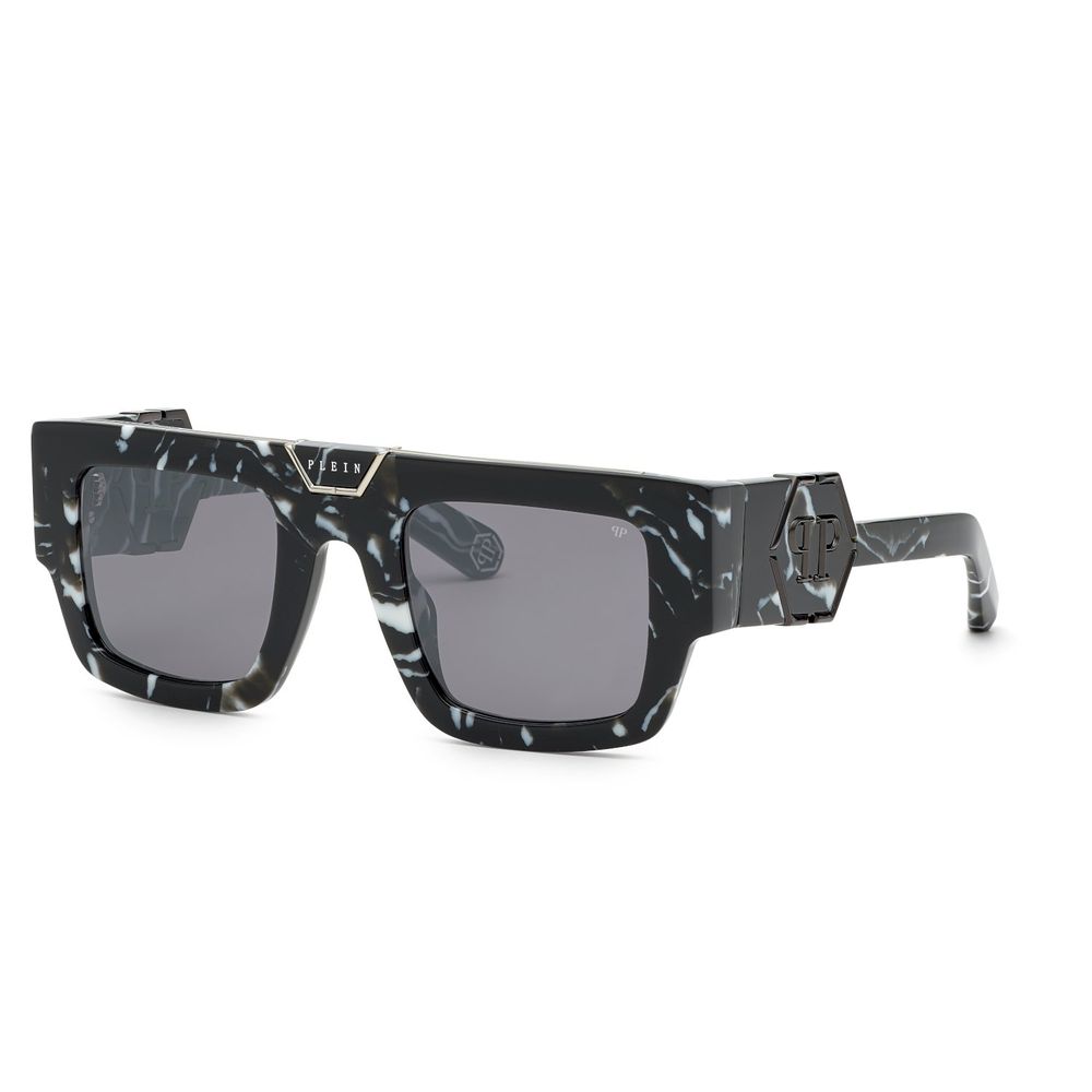 Philipp Plein Black Acetate aurinkolasit