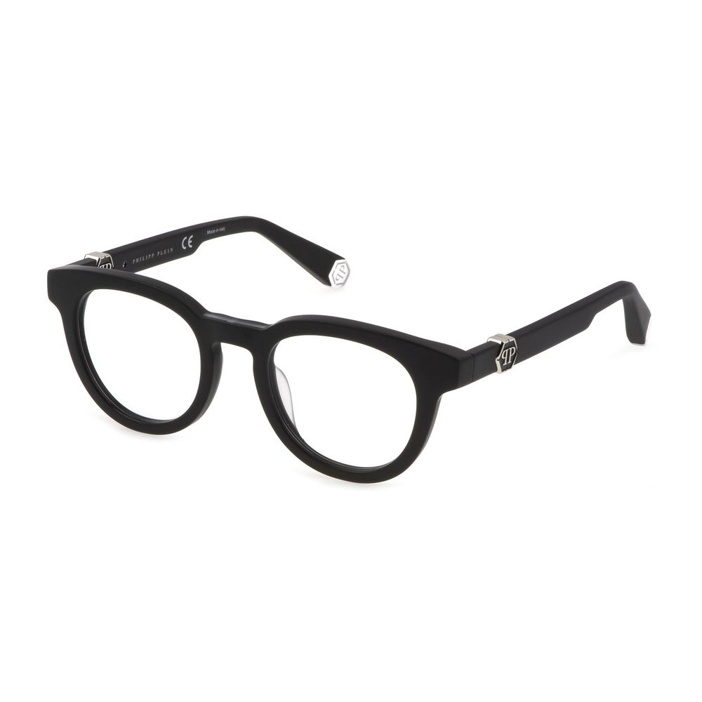 Philipp Plein Black Acetate Frame