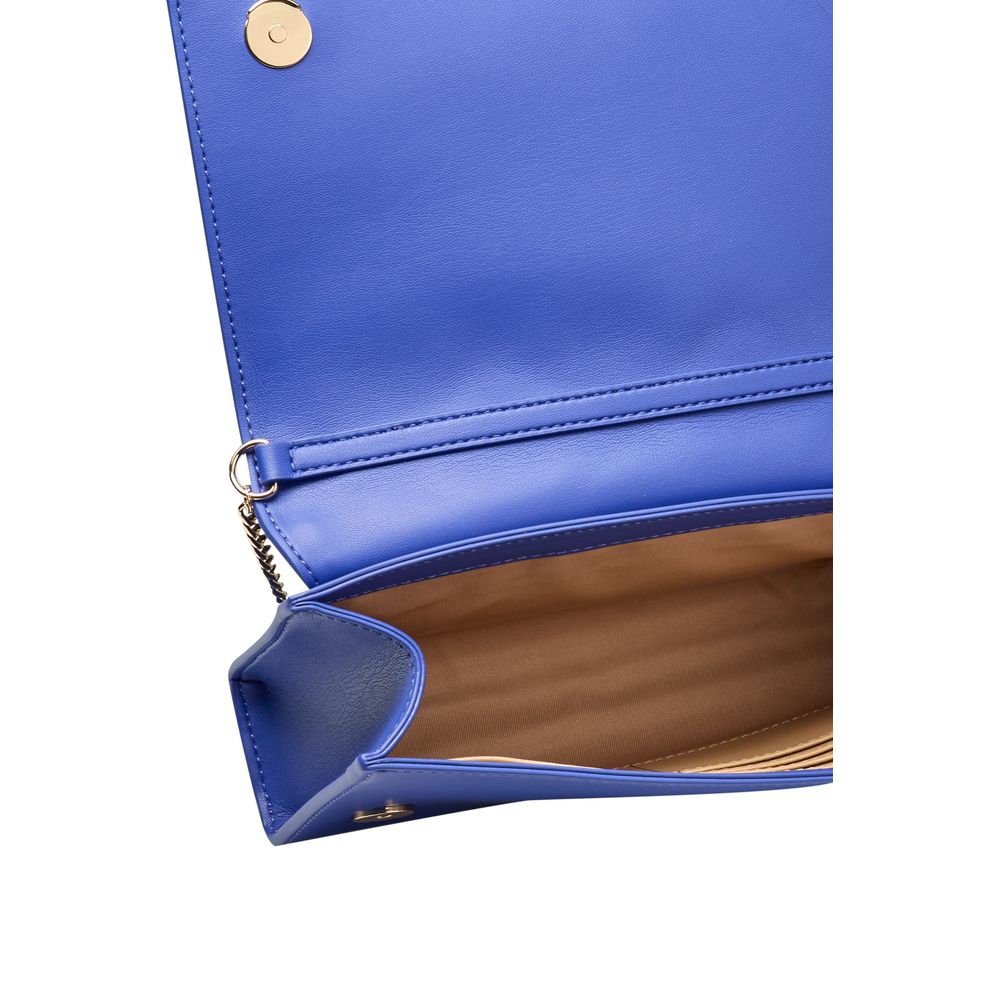 Love Moschino Blau Polyethylen Frauen Crossbody Tasche