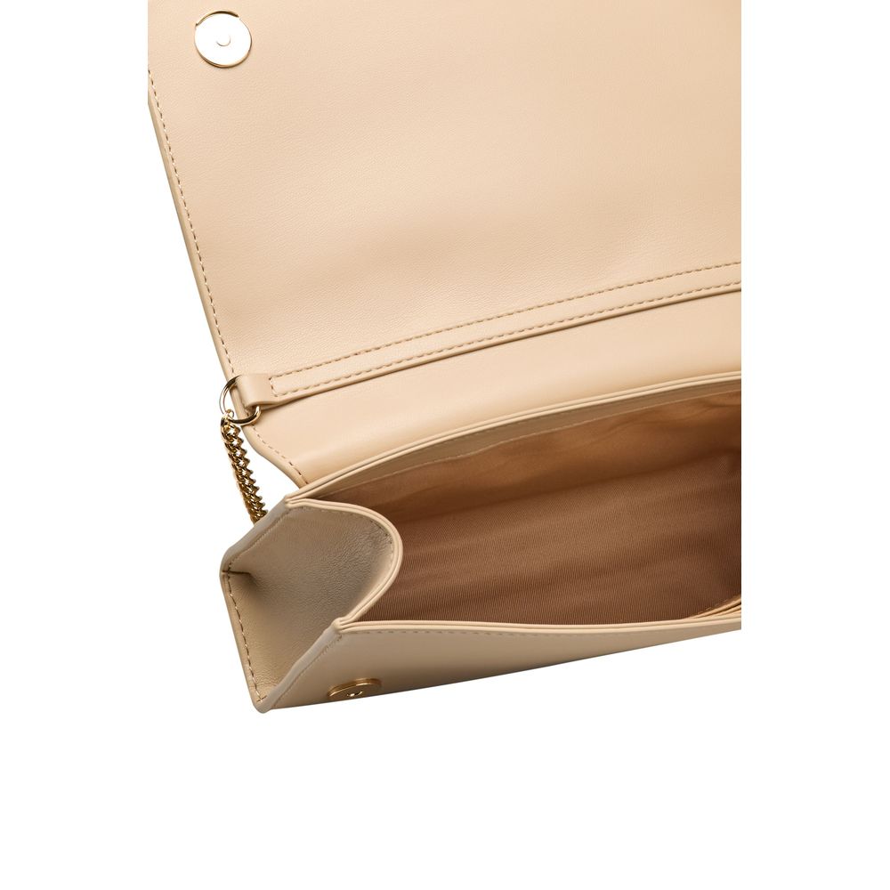 Love Moschino Beige Polyethylen Frauen Crossbody Tasche