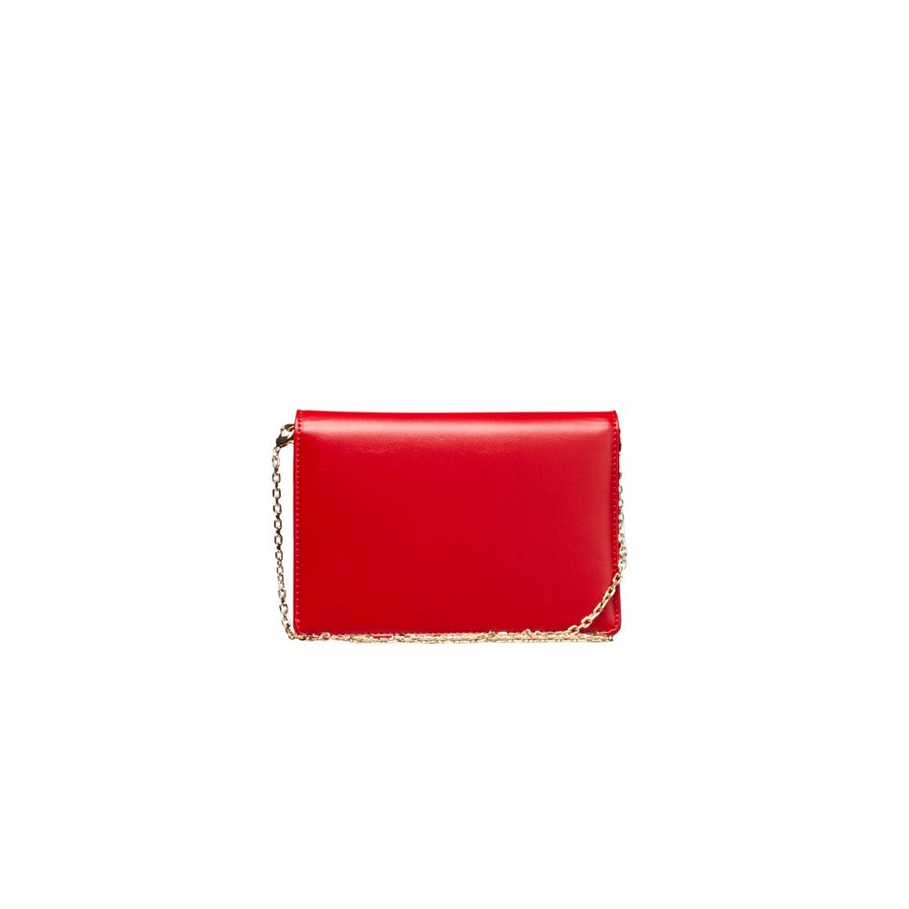 Love Moschino Rote Polyethylen Frauen Crossbody Tasche