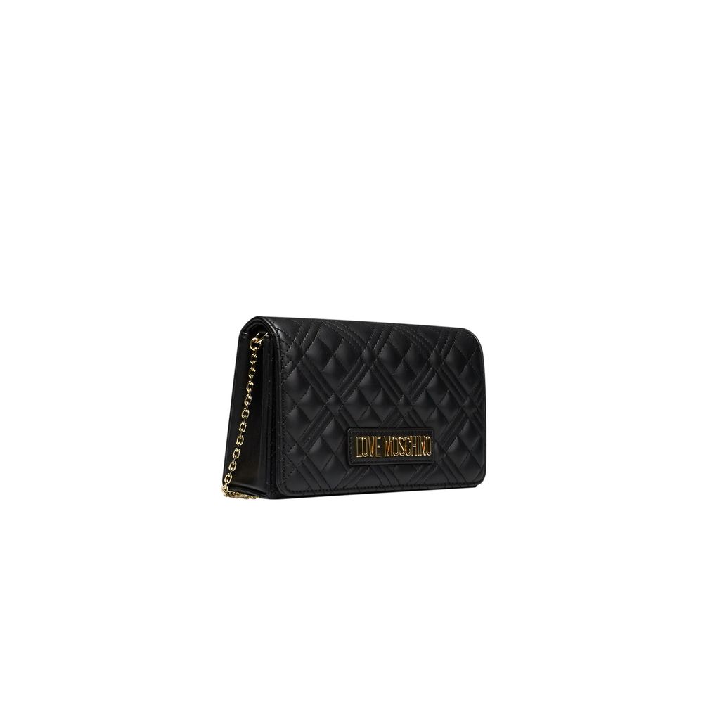 Love Moschino Schwarz Polyethylen Frauen Crossbody Tasche