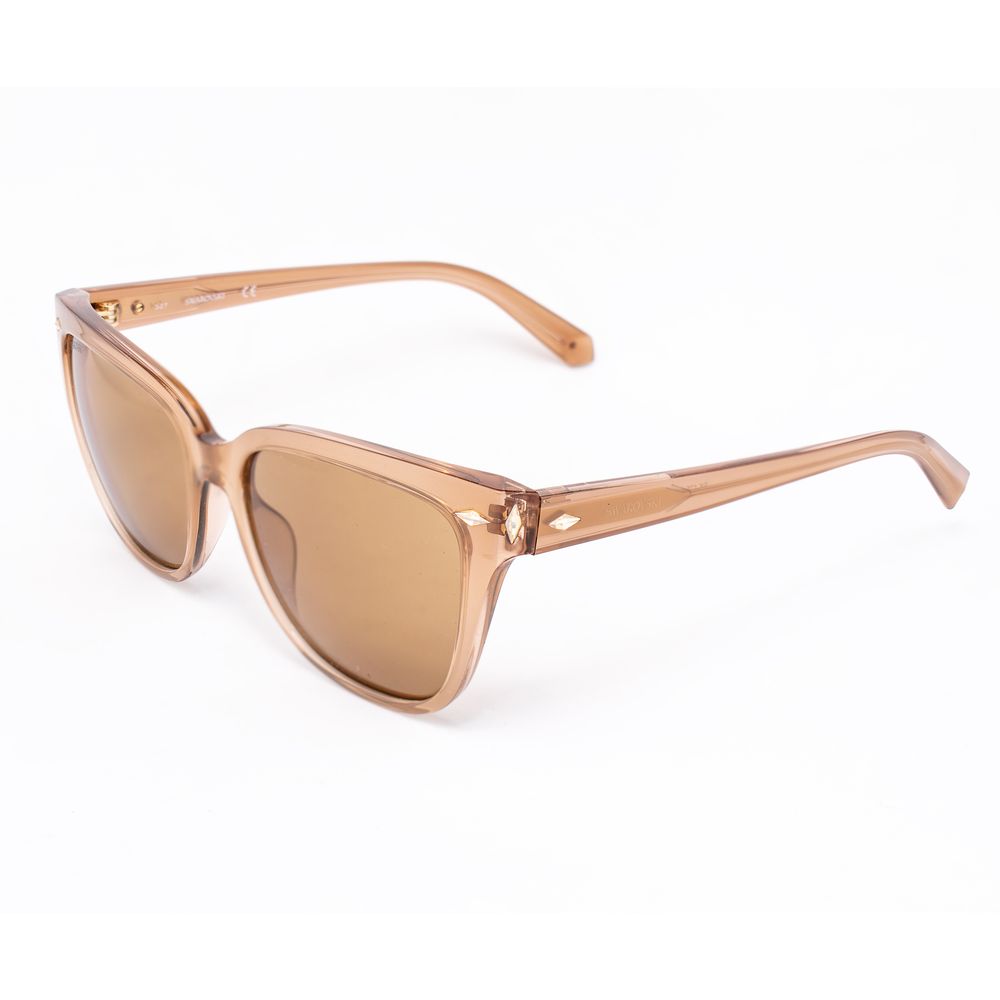 Swarovski gold plastic sunglasses