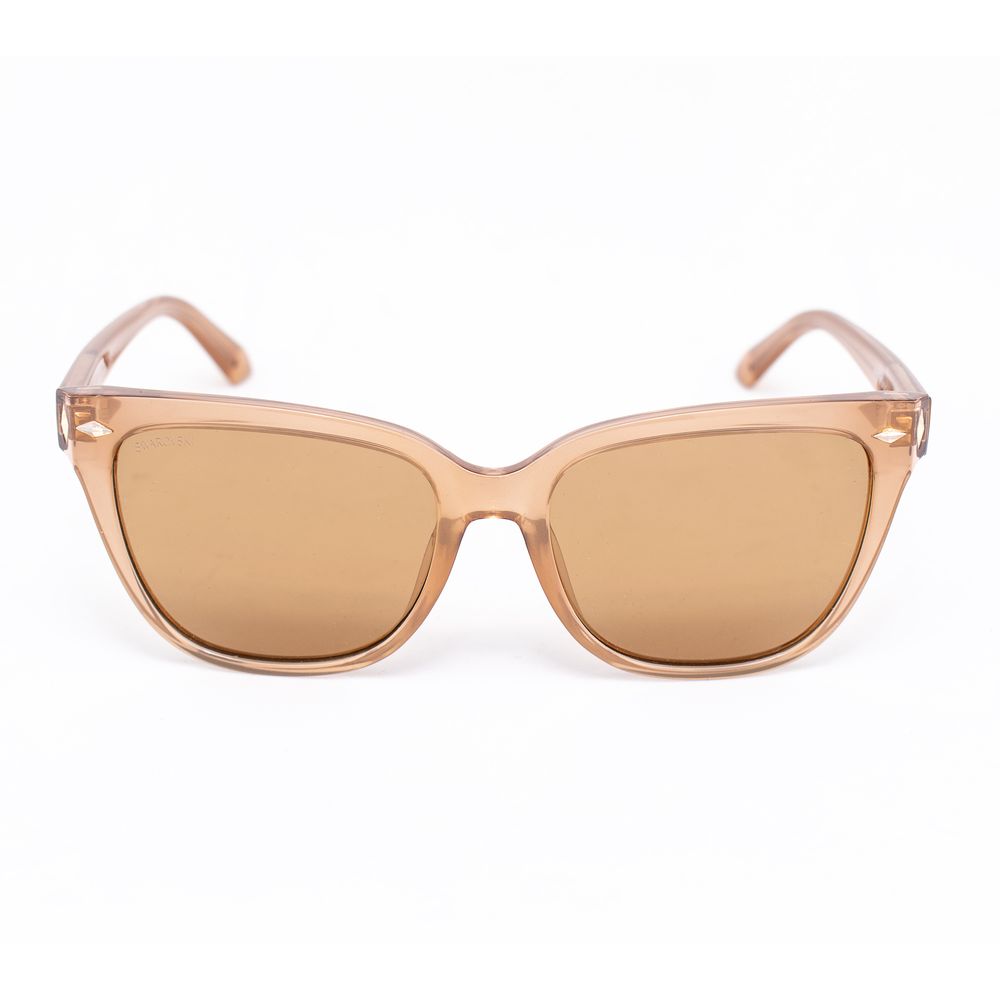 Swarovski gold plastic sunglasses