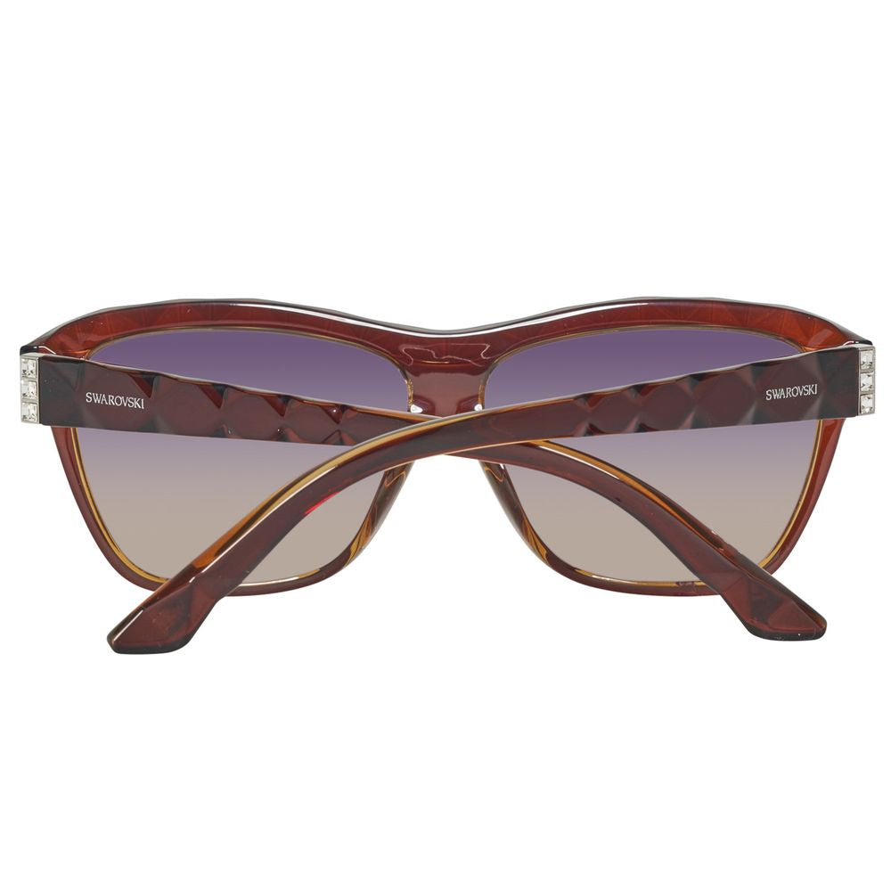 Swarovski brown sprayed sunglasses