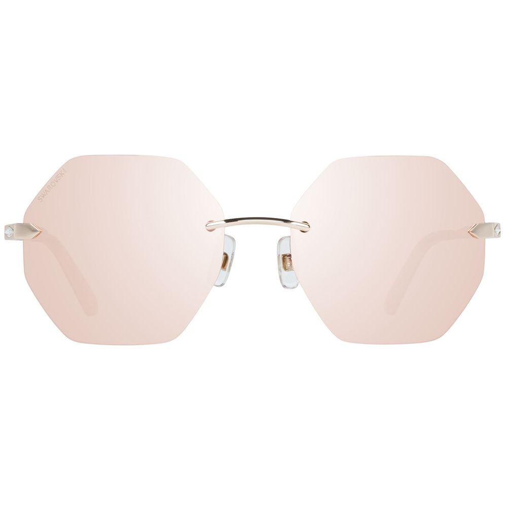 Swarovski Golden Metal Sunglasses