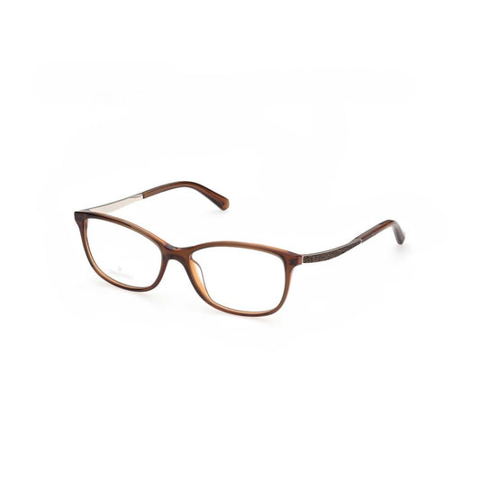 Swarovski brown plastic frames