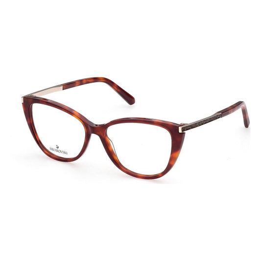 Swarovski brown plastic frames