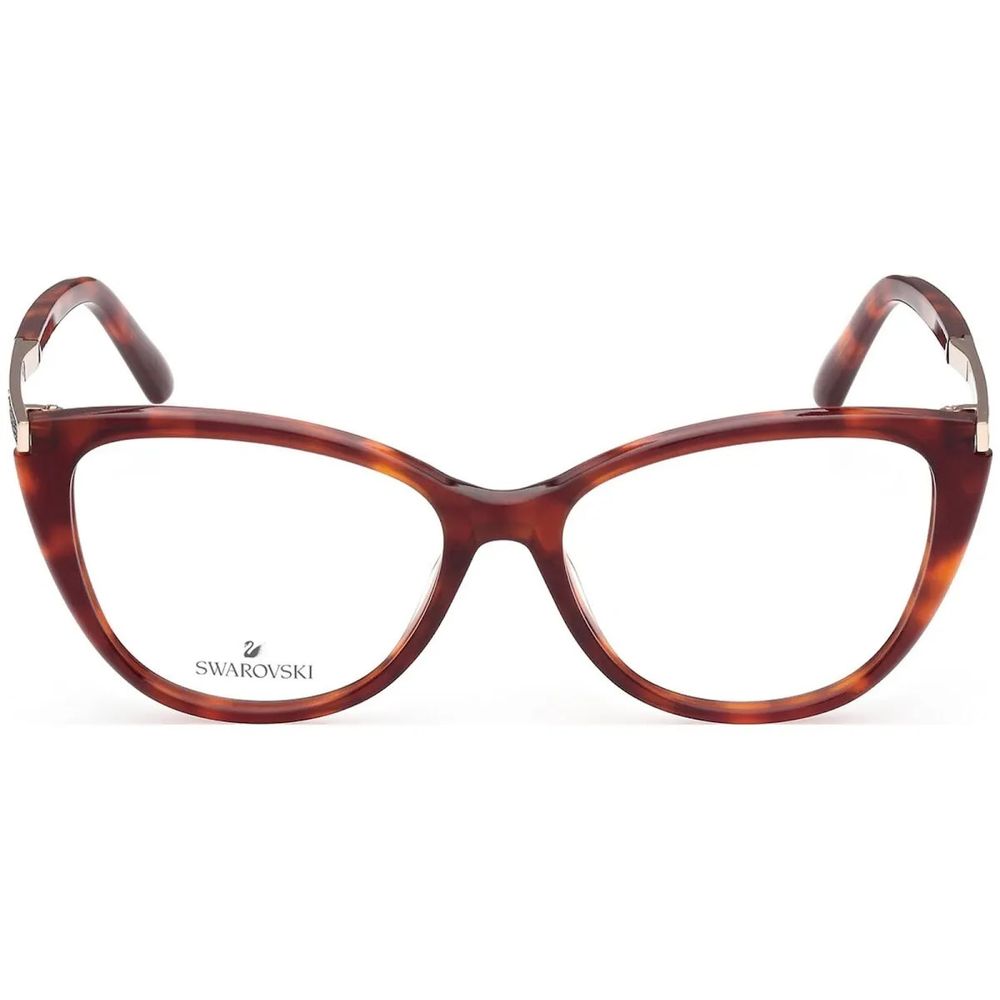 Swarovski brown plastic frames