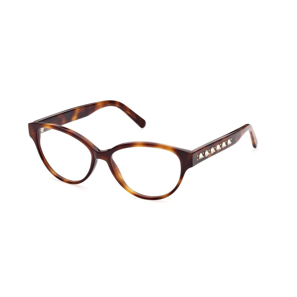 Swarovski brown plastic frames