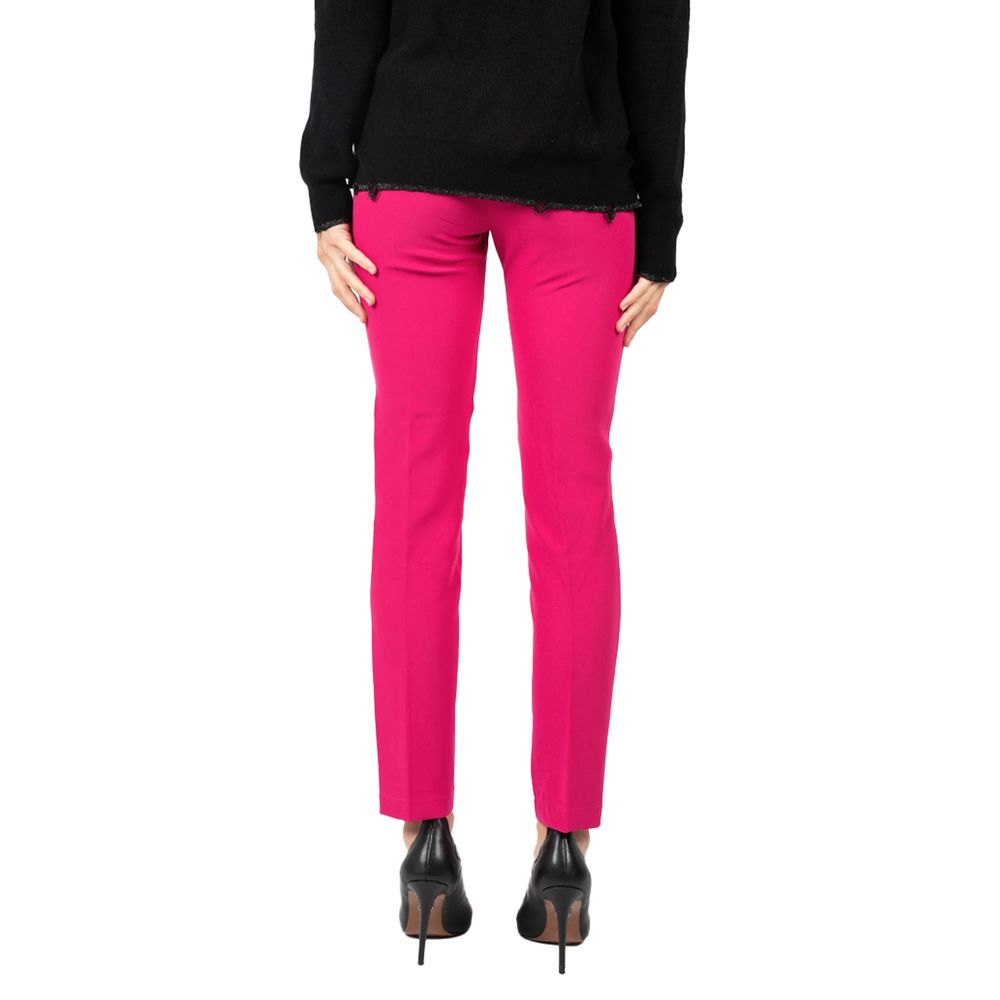 PINKO Fuchsia Polyester Pullover