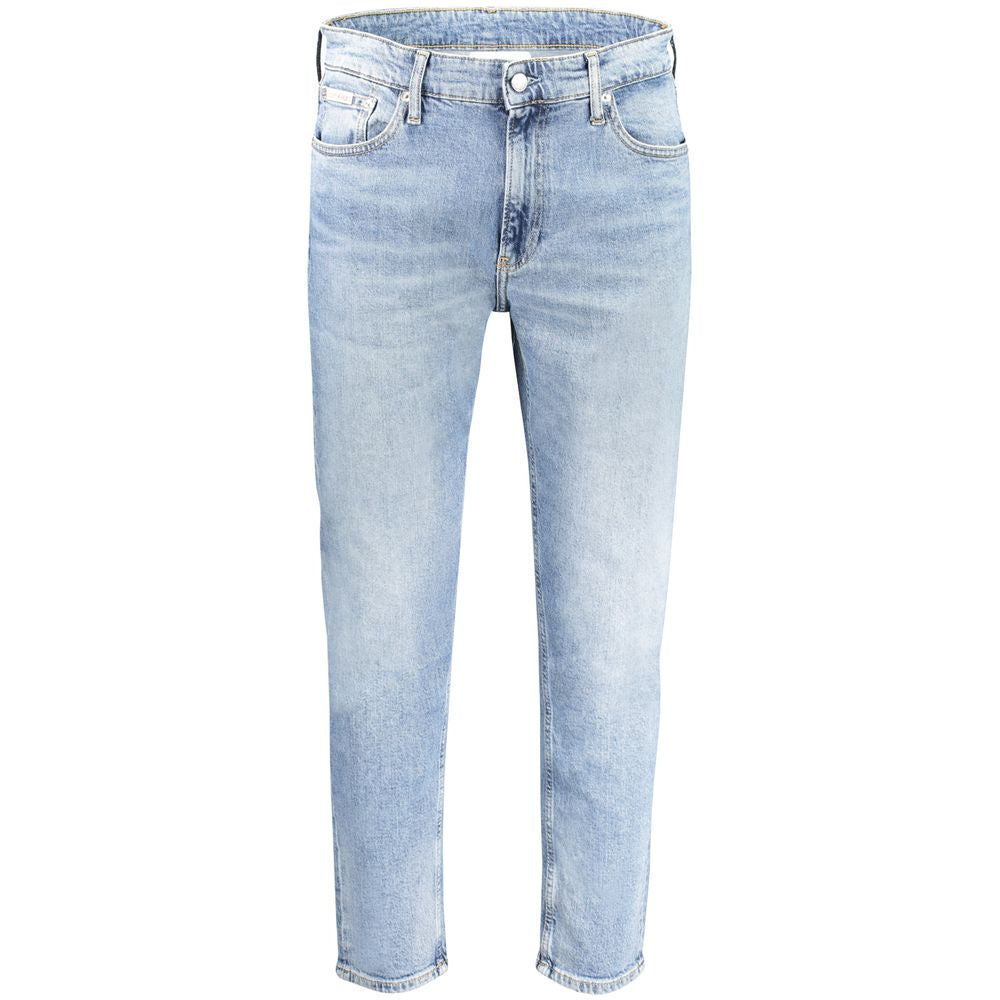 Calvin Klein Hellblaue Baumwolle Herren Jeans