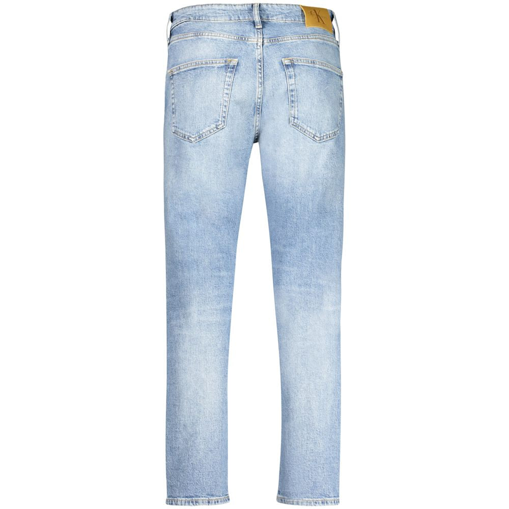 Calvin Klein Hellblaue Baumwolle Herren Jeans