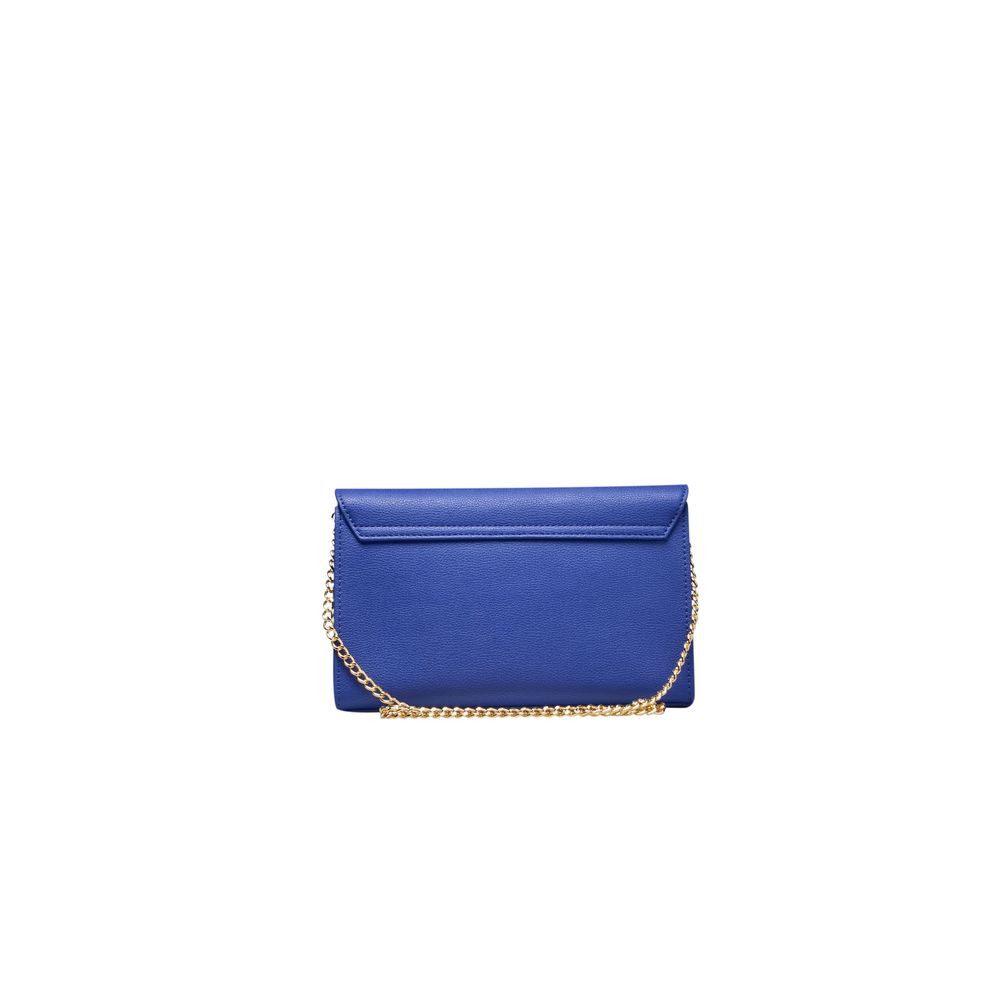 Love Moschino Blau Polyethylen Frauen Crossbody Tasche