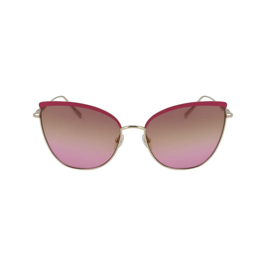 Longchamp Golden Metal Sunglasses