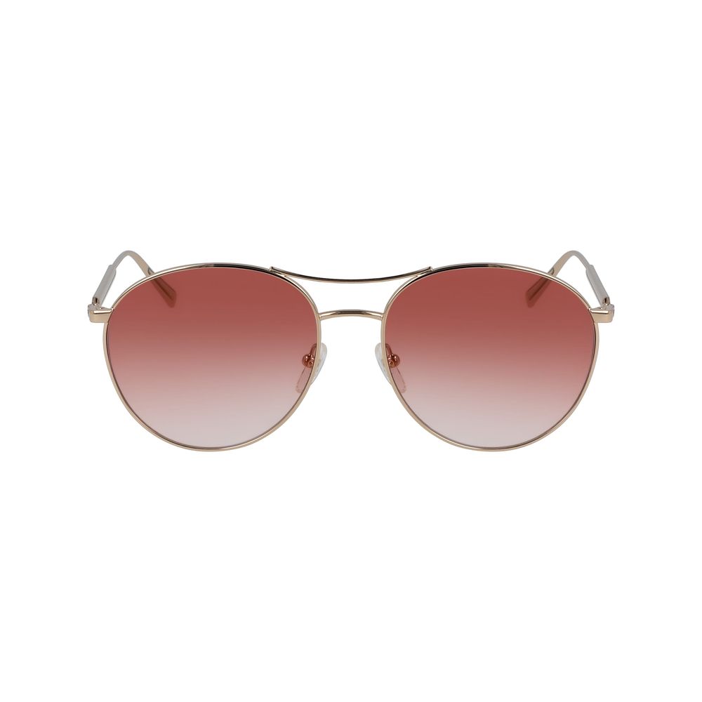 Longchamp Golden Metal Sunglasses