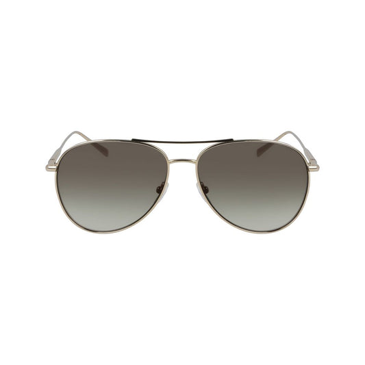 Longchamp Golden Metal Sunglasses