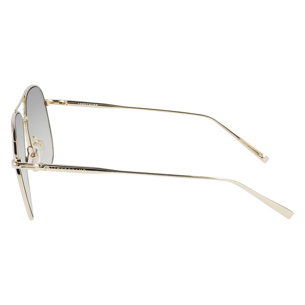 Longchamp Golden Metal Sunglasses