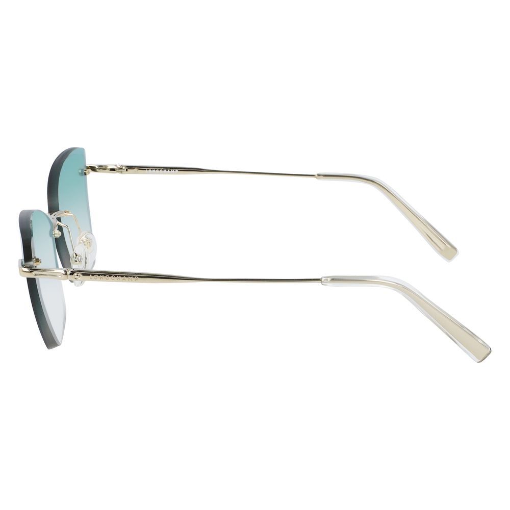 Longchamp Golden Metal Sunglasses