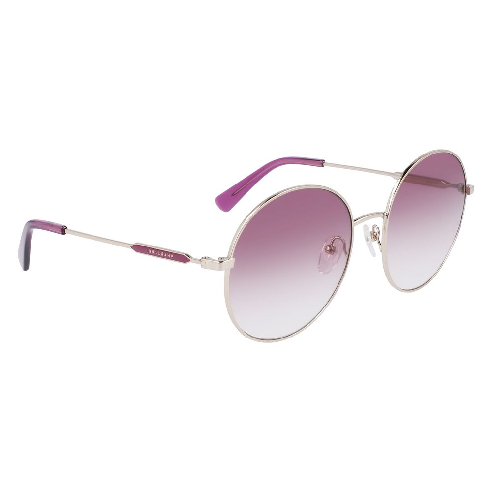 Longchamp Golden Metal Sunglasses