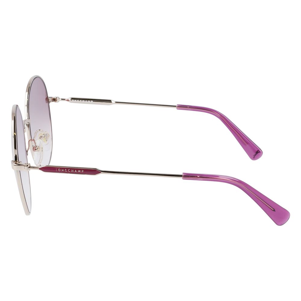 Longchamp Golden Metal Sunglasses