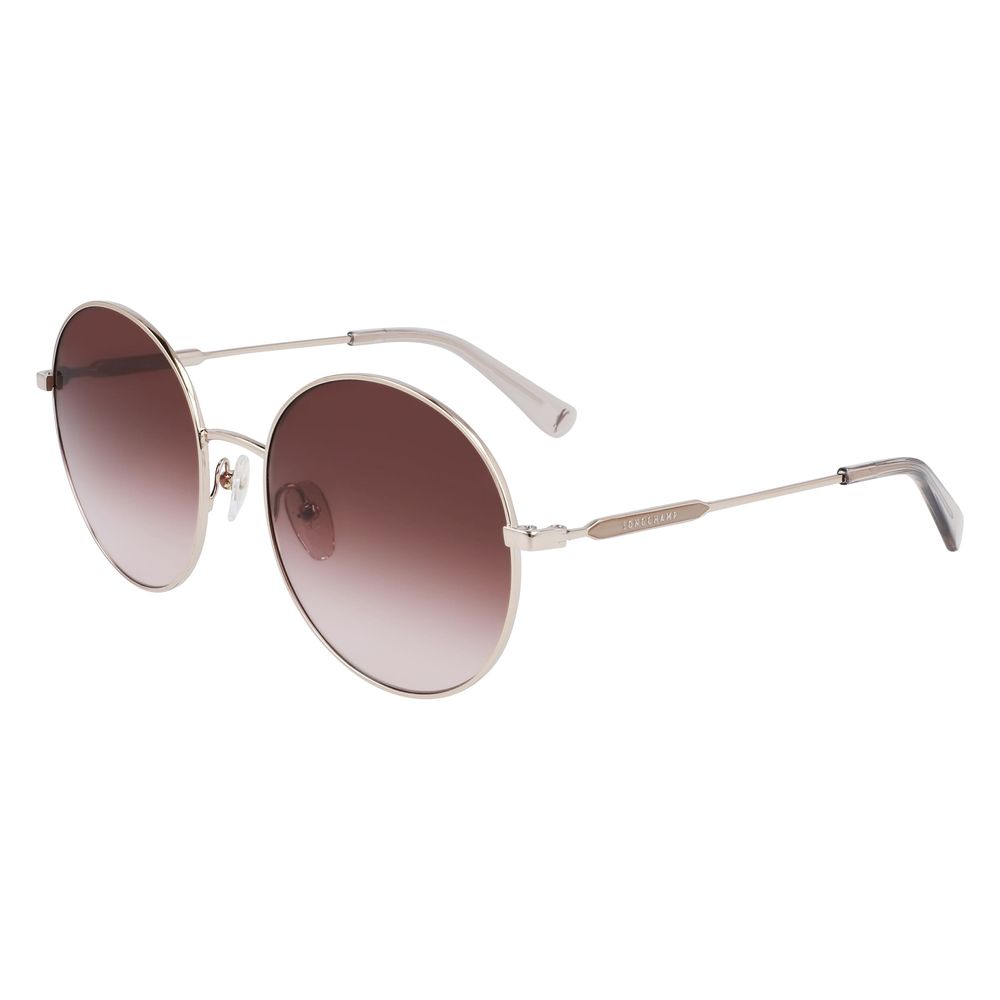 Longchamp Golden Metal Sunglasses