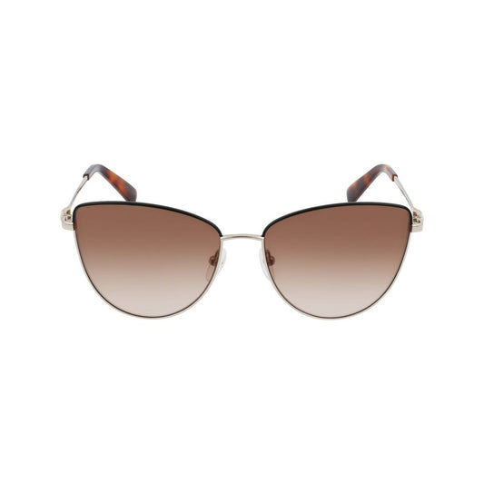 Longchamp Golden Metal Sunglasses