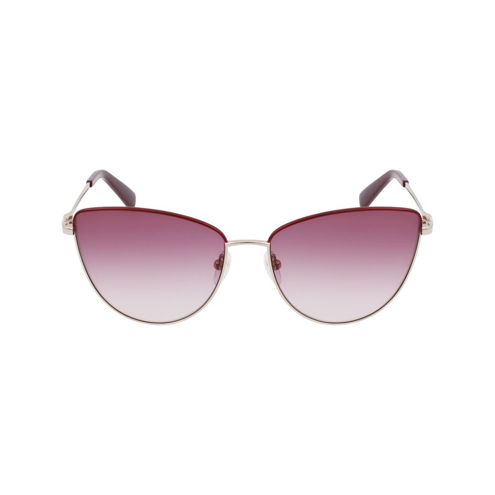 Longchamp Golden Metal Sunglasses