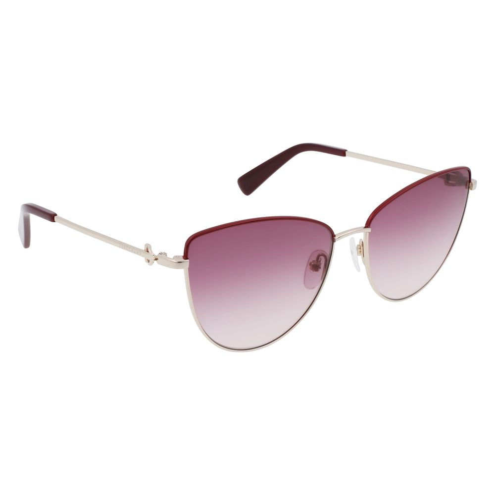 Longchamp Golden Metal Sunglasses