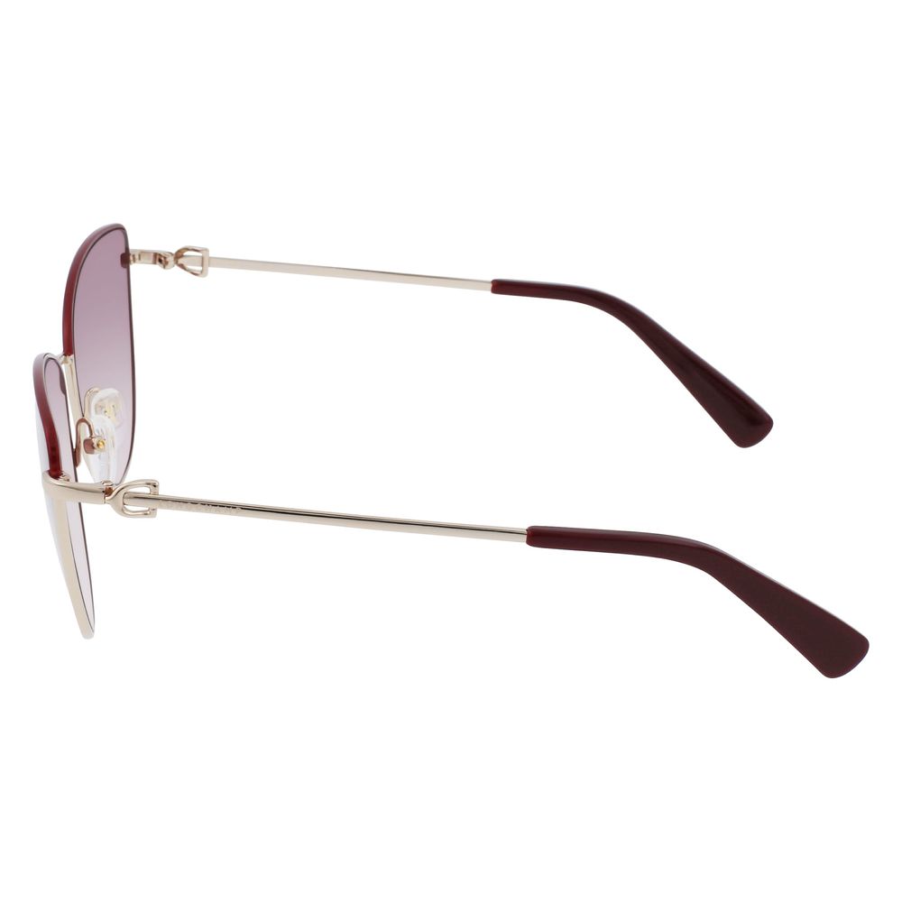 Longchamp Golden Metal Sunglasses