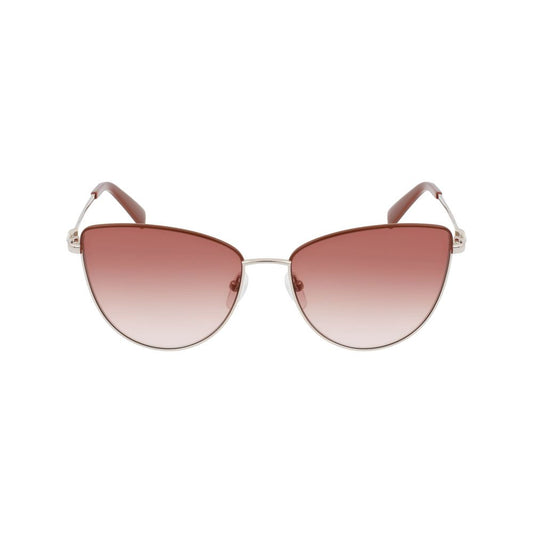 Longchamp Golden Metal Sunglasses