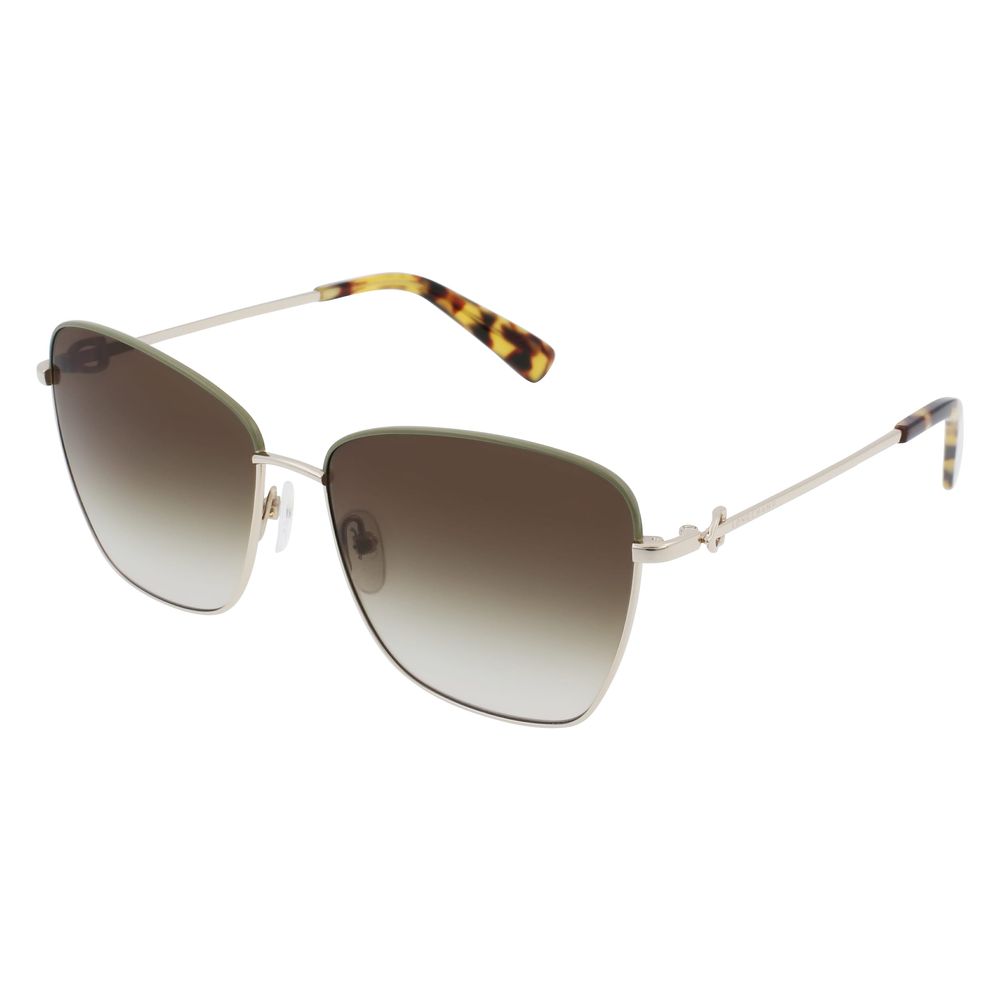 Longchamp Golden Metal Sunglasses