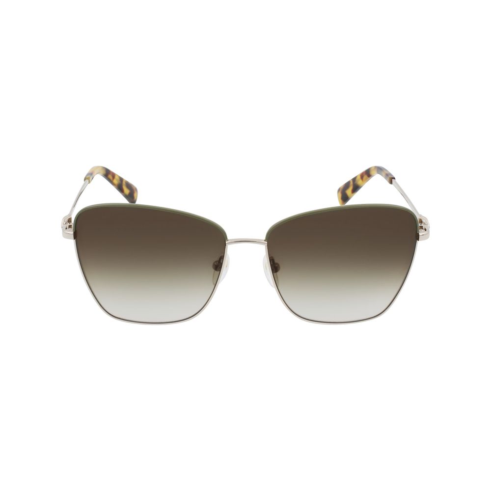 Longchamp Golden Metal Sunglasses