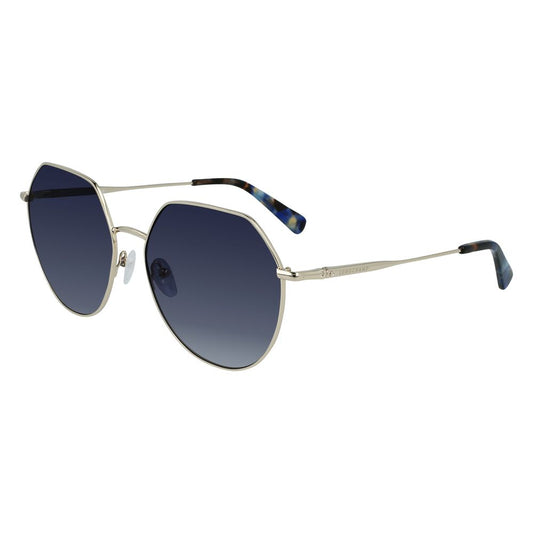 Longchamp bicolor metal sunglasses