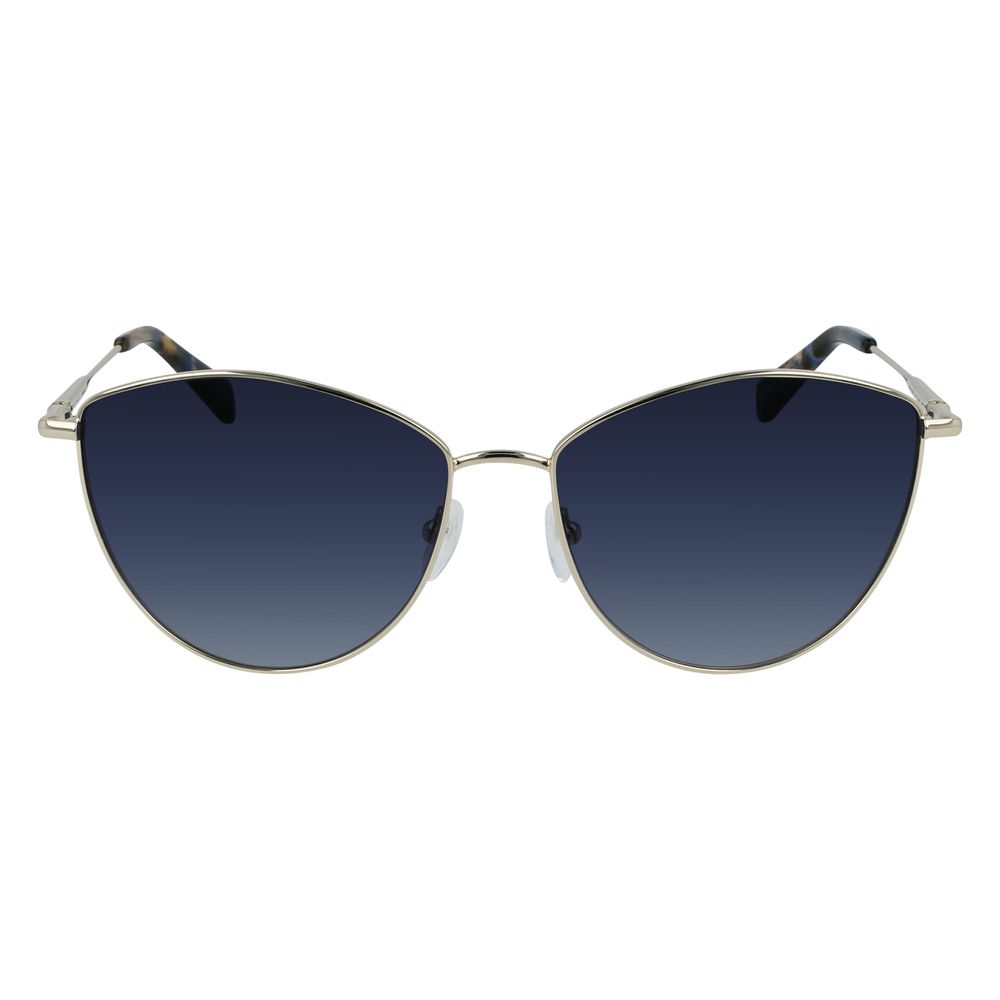 Longchamp Golden Metal Sunglasses