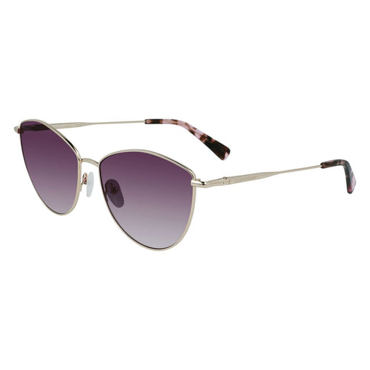 Longchamp Golden Metal Sunglasses