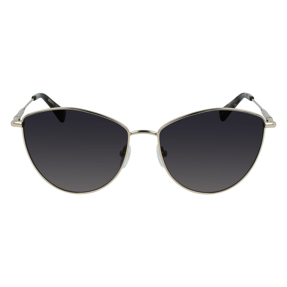 Longchamp Golden Metal Sunglasses