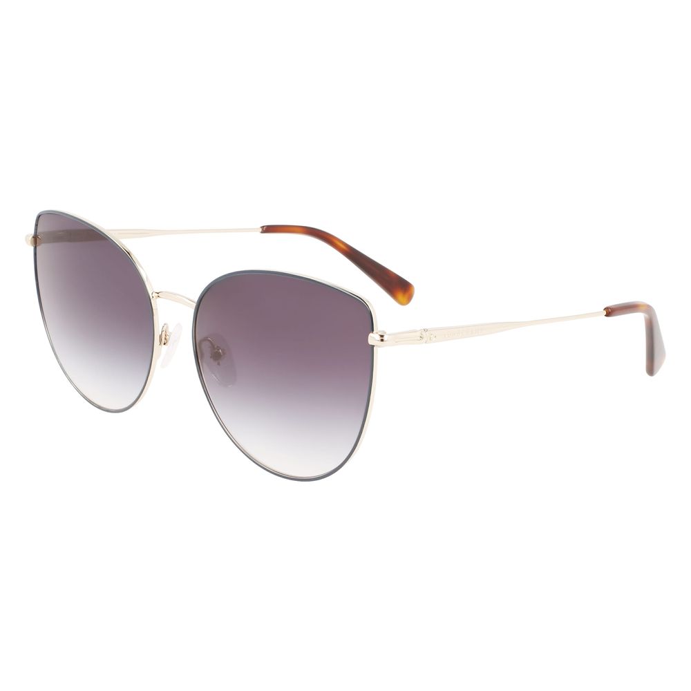 Longchamp Golden Metal Sunglasses