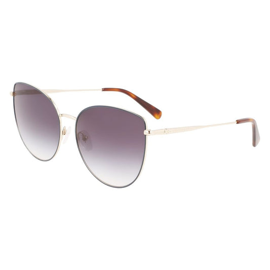 Longchamp Golden Metal Sunglasses