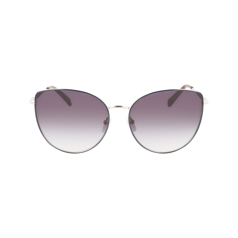 Longchamp Golden Metal Sunglasses