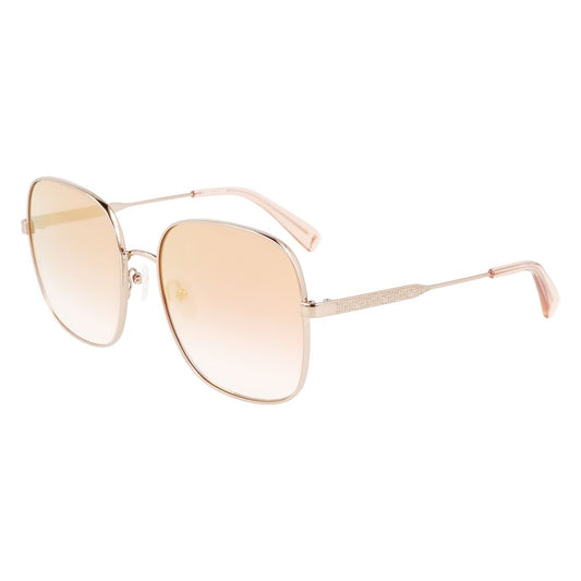 Longchamp Golden Metal Sunglasses