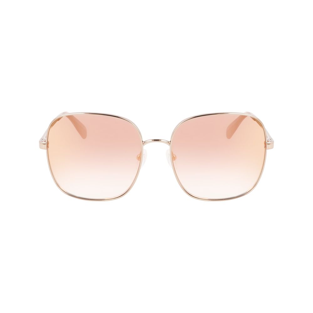 Longchamp Golden Metal Sunglasses