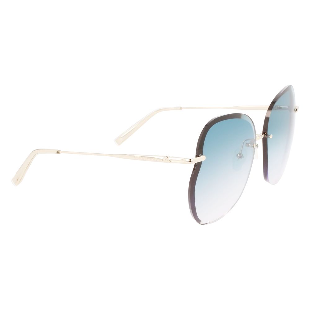 Longchamp Golden Metal Sunglasses