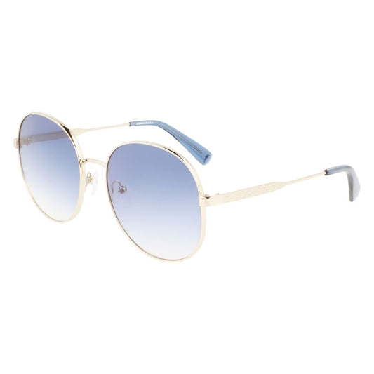 Longchamp Golden Metal Sunglasses