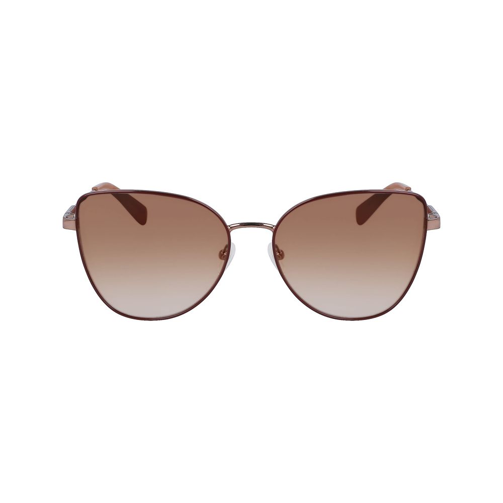 Longchamp Golden Metal Sunglasses