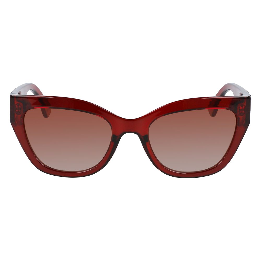 Longchamp Red Sprayed Sunglasses