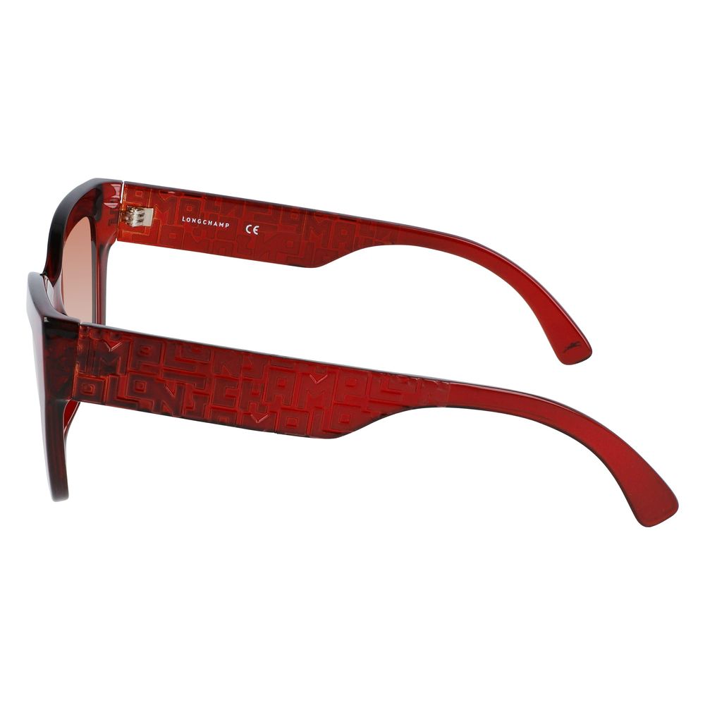 Longchamp Red Sprayed Sunglasses