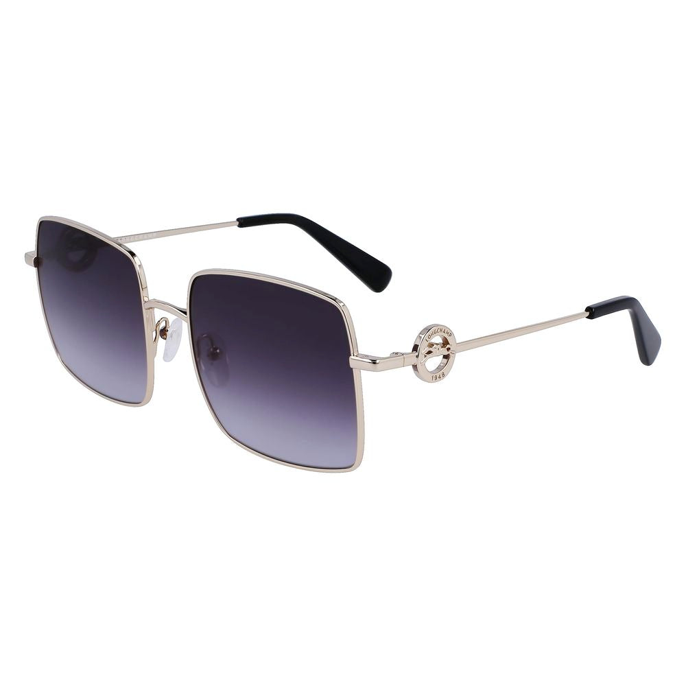 Longchamp Golden Metal Sunglasses