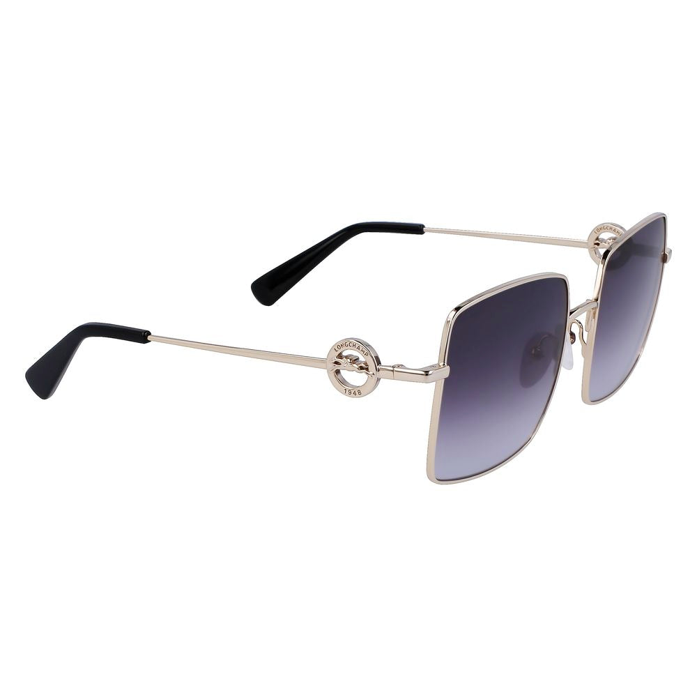 Longchamp Golden Metal Sunglasses