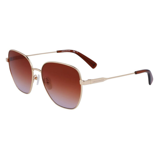 Longchamp Golden Metal Sunglasses